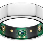 Close-up of the Oura Ring Gen 3, symbolizing advanced health tracking and mindful living.