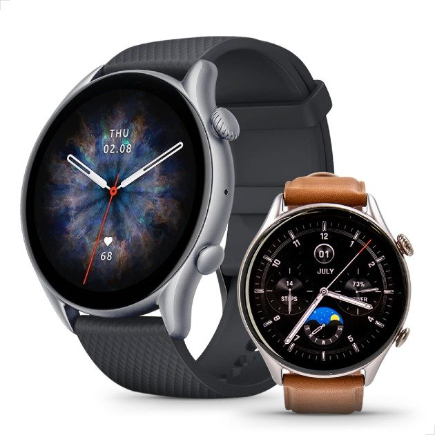 Sleek Amazfit smartwatch showcasing premium build and refined design.