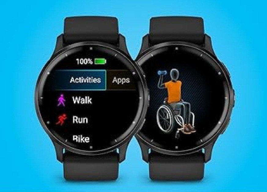Garmin Venu 3 smartwatch showcasing advanced fitness and health tracking features.