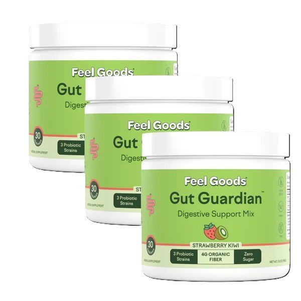 Powerful gut health supplement with probiotics.