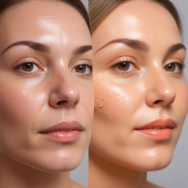 NEOVA DNA skincare product with highlighted pros and cons for skin repair