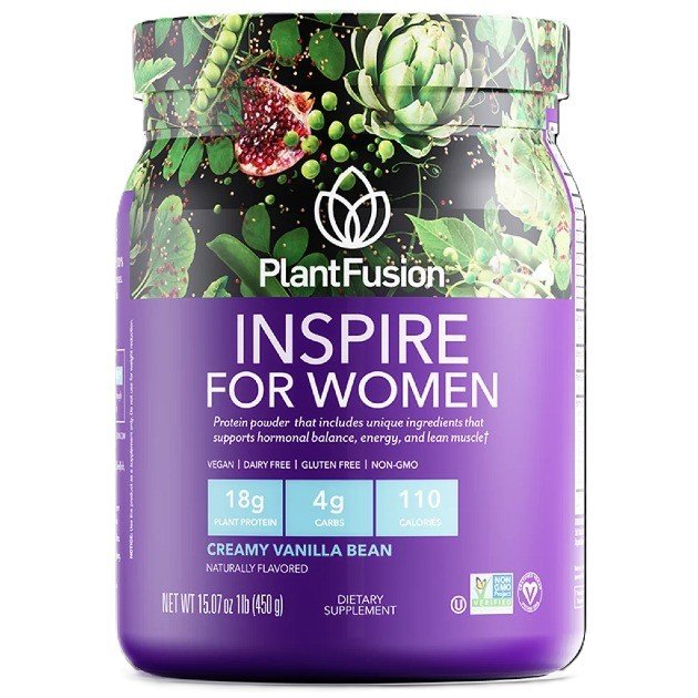 Vegan protein powder with fruits and seeds