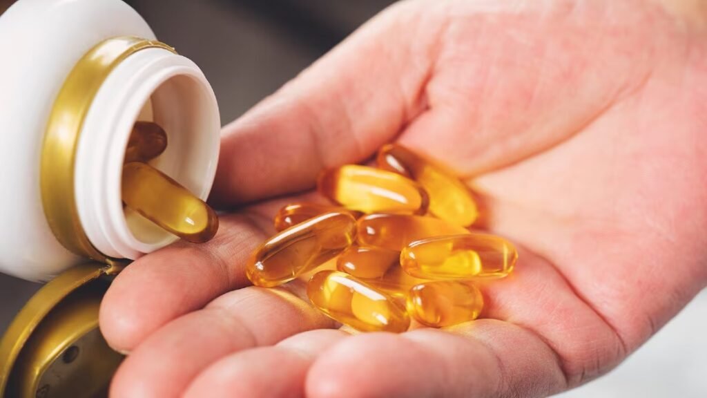Omega-3 fish oil capsules with fresh scent and smooth taste