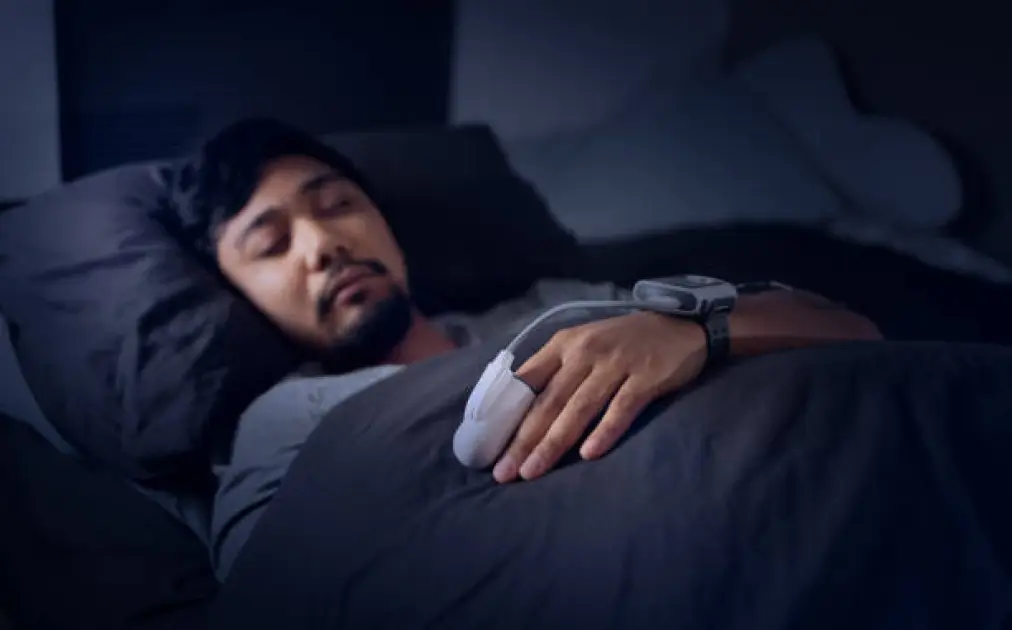 An abstract image showing a heart and a sleeping figure, symbolizing the hidden dangers of poor sleep on cardiovascular health.