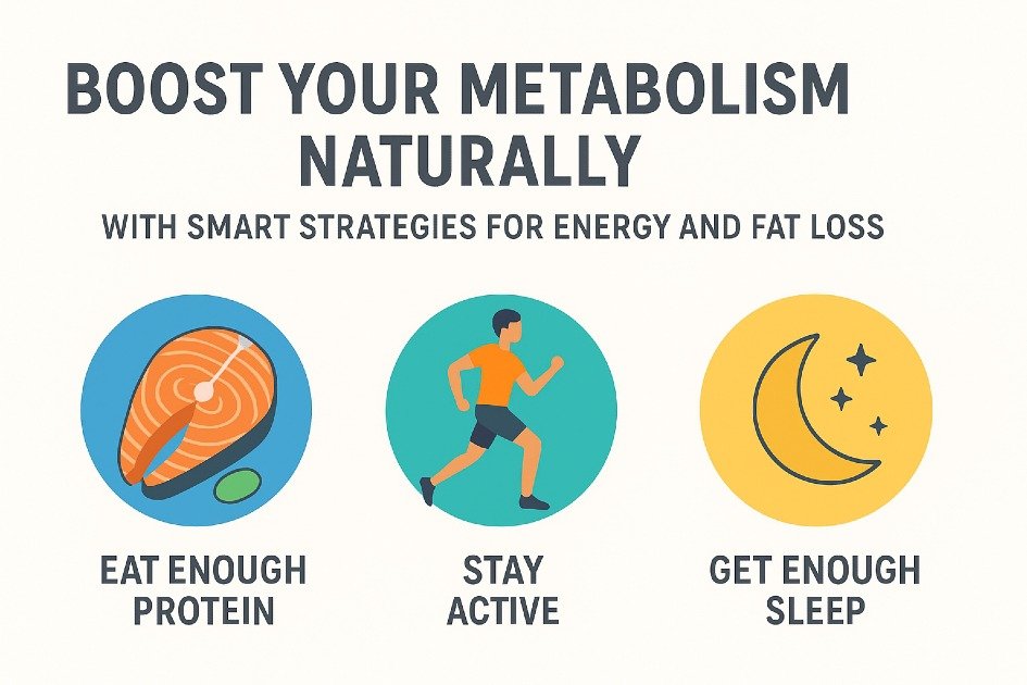 Boost your metabolism naturally with smart strategies for energy and fat loss.