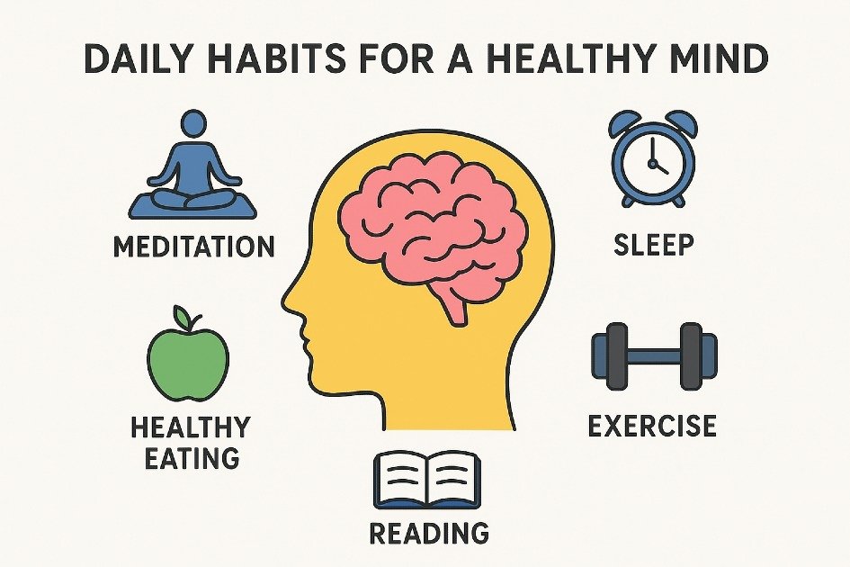Daily habits boosting mental health and clarity