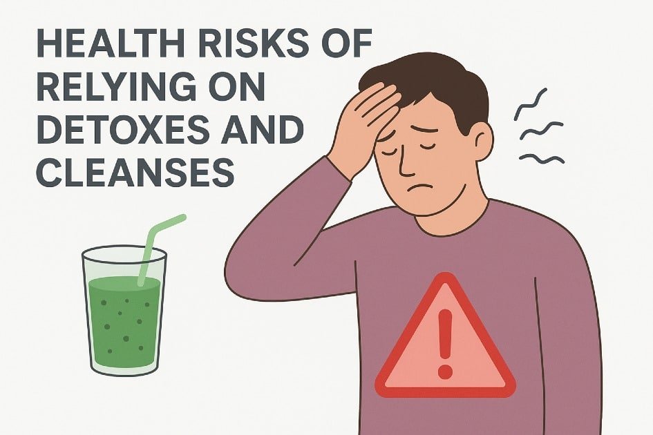 Health risks of relying on detoxes and cleanses instead of balanced nutrition