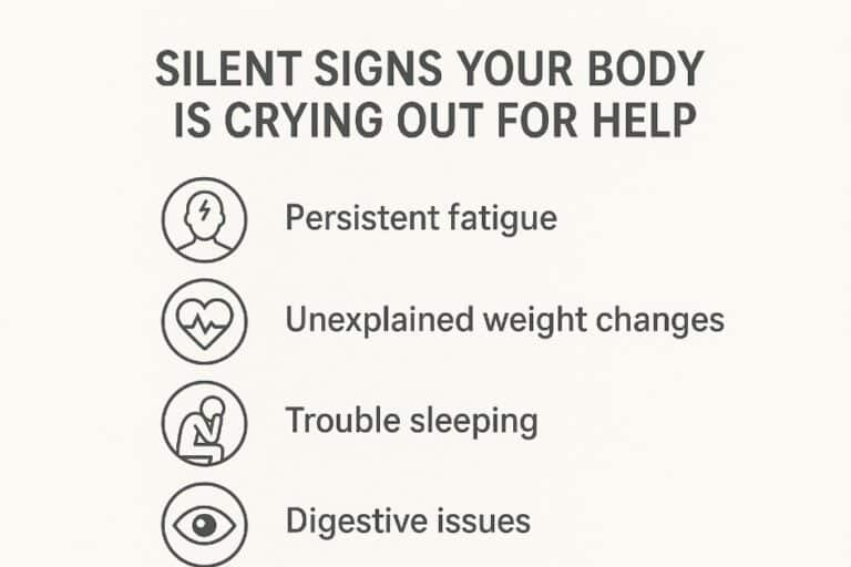 Subtle health warning signs the body gives before serious illness