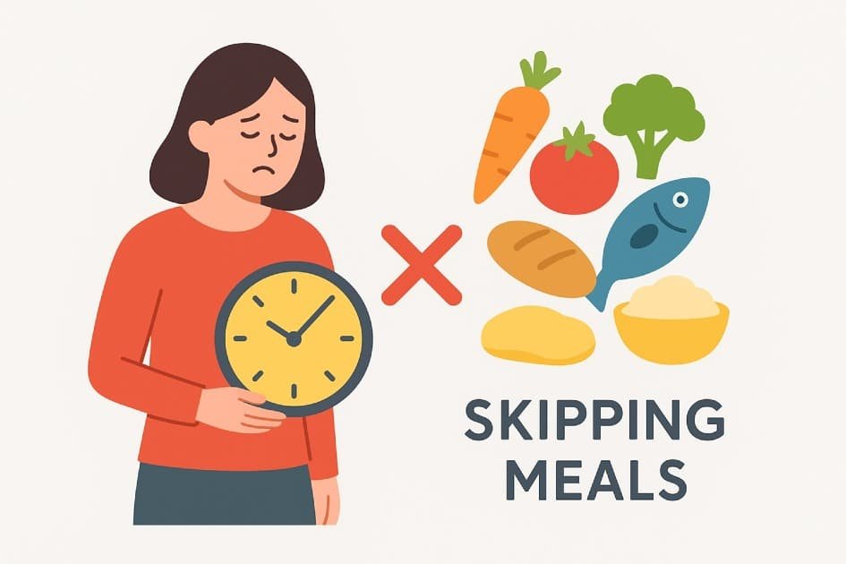 Skipping meals impact on health and nutrition balance