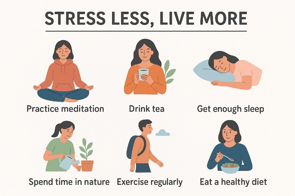 Calm lifestyle habits to reduce stress and boost happiness