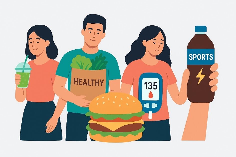 Unhealthy lifestyle habits disguised as healthy choices