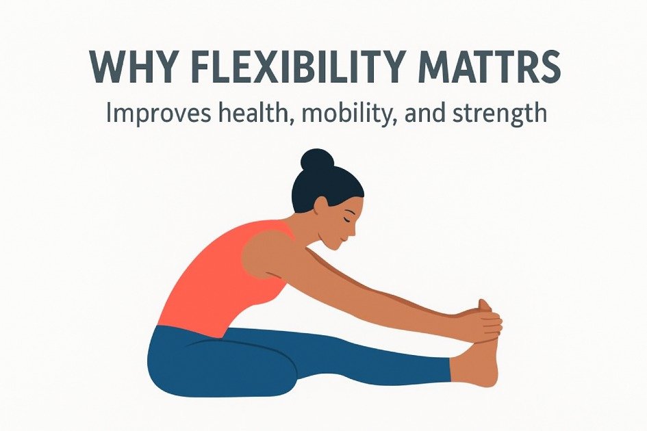 Improve flexibility for better health, mobility, and strength
