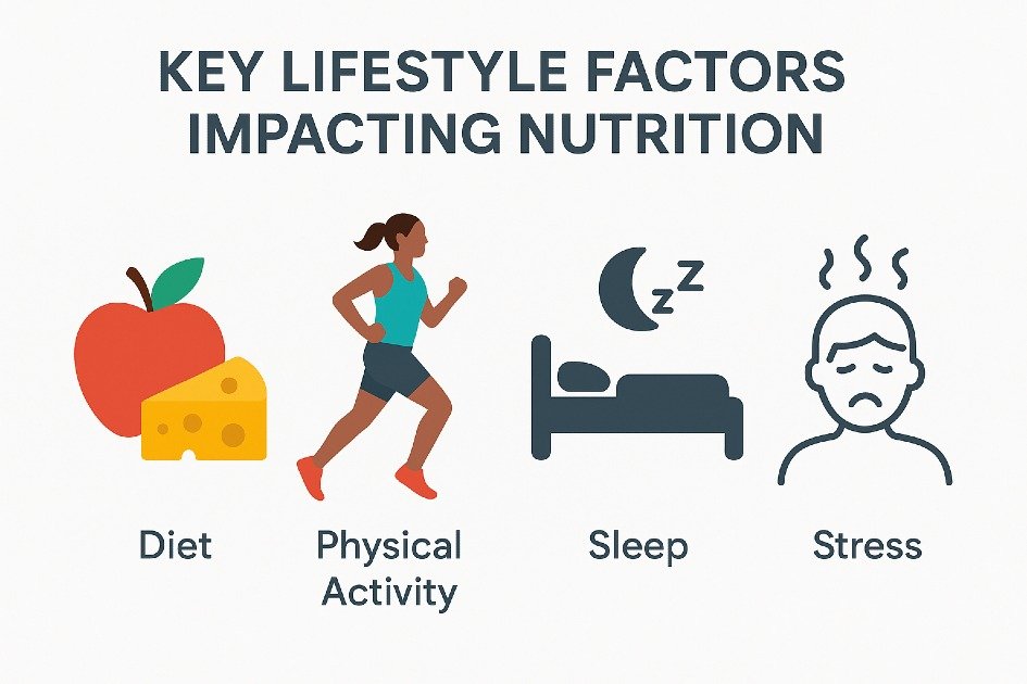 Practical lifestyle factor and nutrition tips for healthy eating and wellness