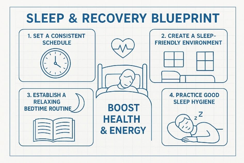 Blueprint for optimal sleep and recovery to boost health and energy