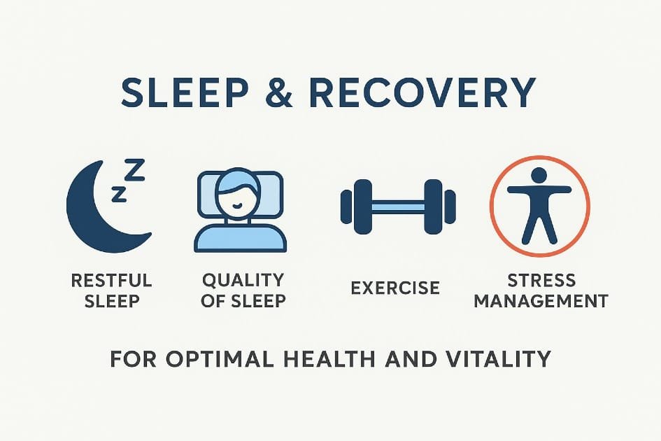 Restful sleep cycle and recovery techniques for optimal health and vitality