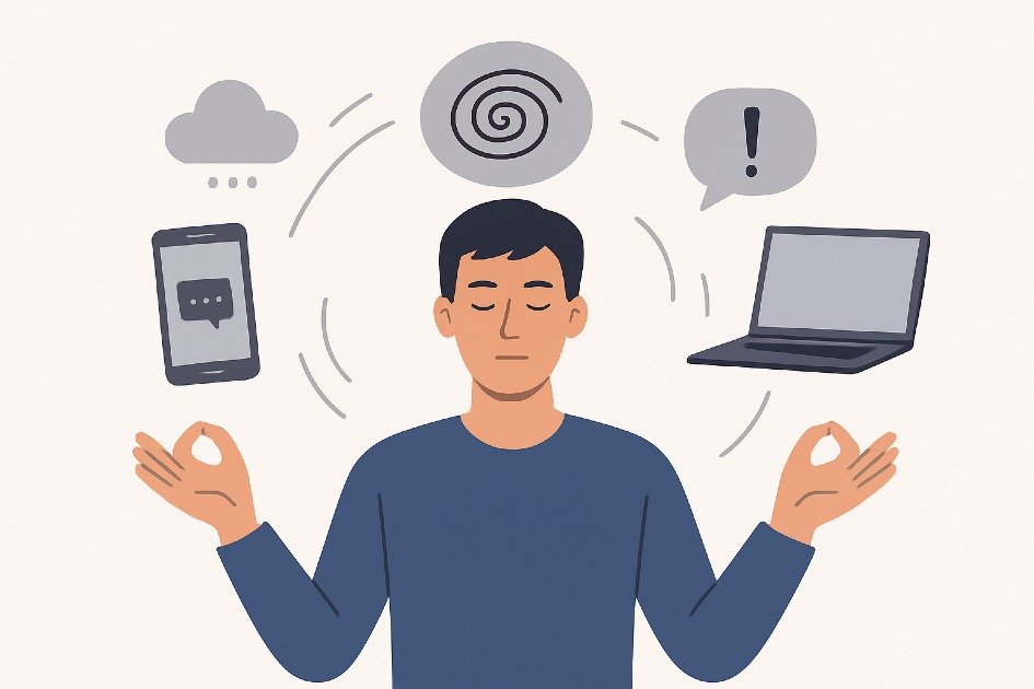 Managing stress in the digital age with mindful technology use