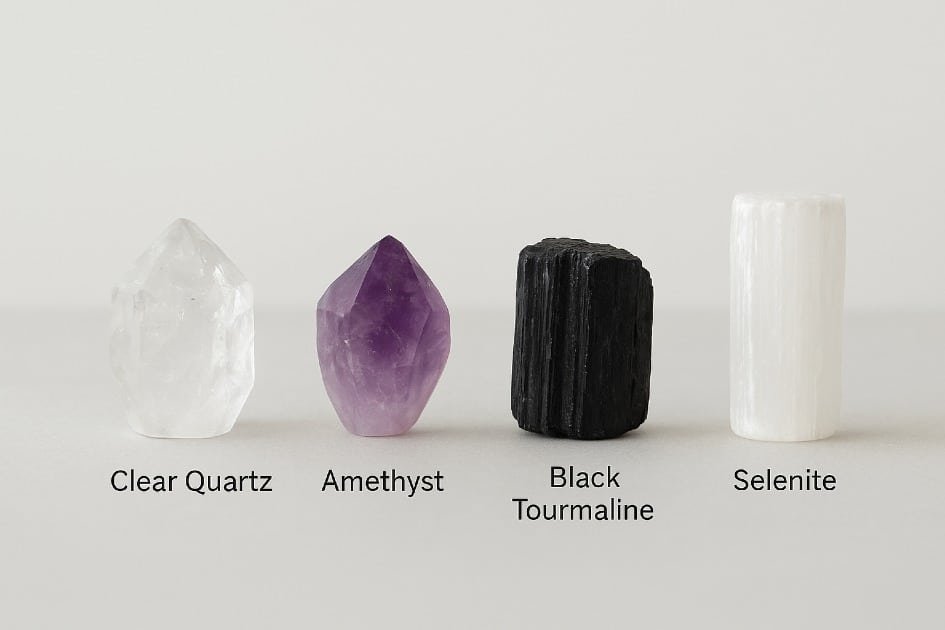 Top crystals for cleansing energy, clearing mind, and revitalizing aura