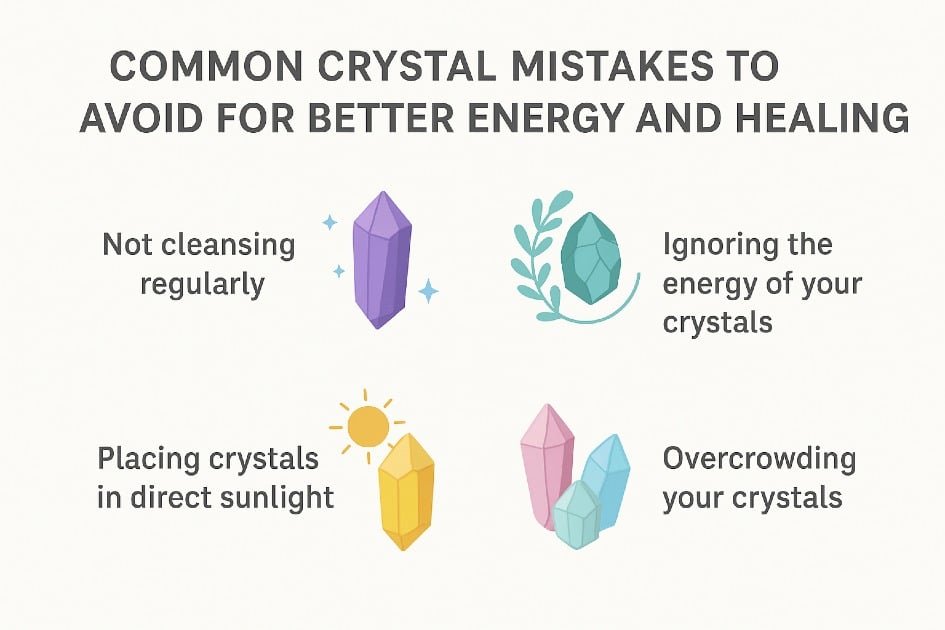 Common crystal mistakes to avoid for better energy and healing