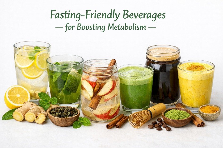 Healthy beverages that boost fasting periods and support metabolism