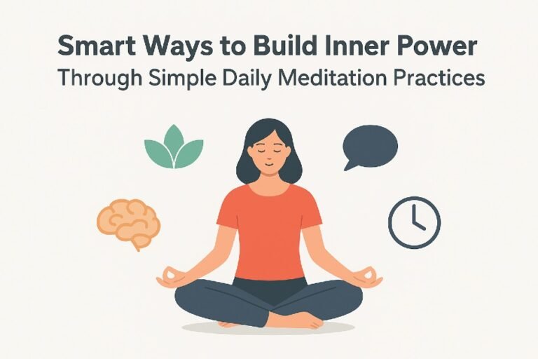 Smart ways to build inner power through simple daily meditation practices