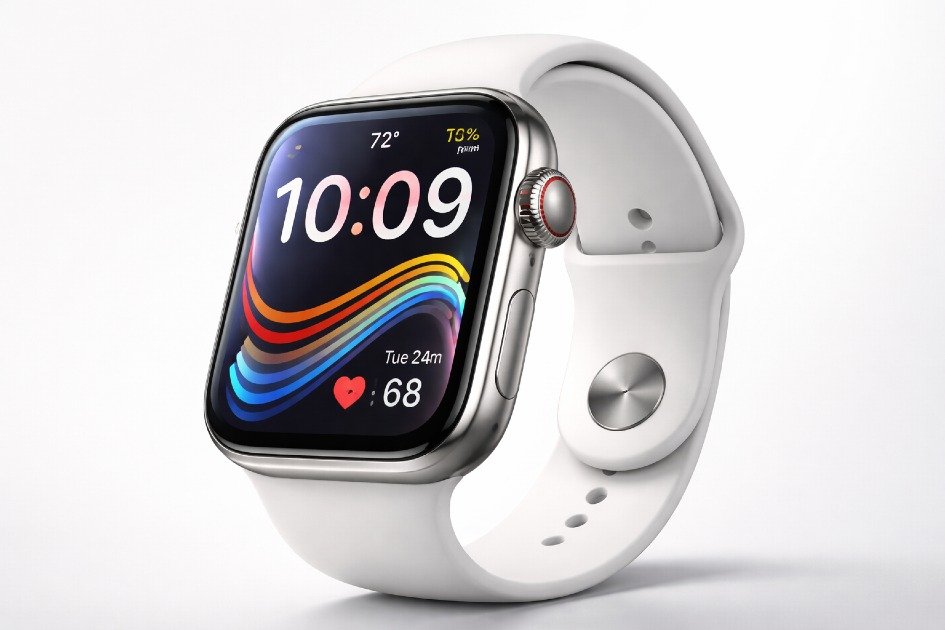 Apple Watch Series 10 wearable technology close up