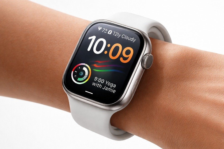 Apple Watch Series 10 smartwatch on wrist