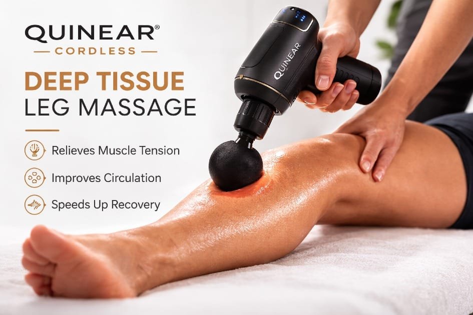 QUINEAR Cordless Deep tissue massage