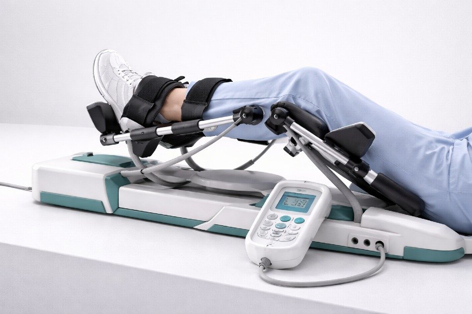 hospital rehabilitation equipment continuous passive motion machine improving joint flexibility