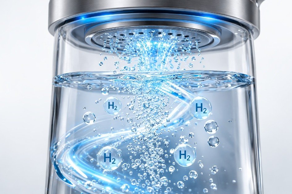 Echo Flask hydrogen infusion process