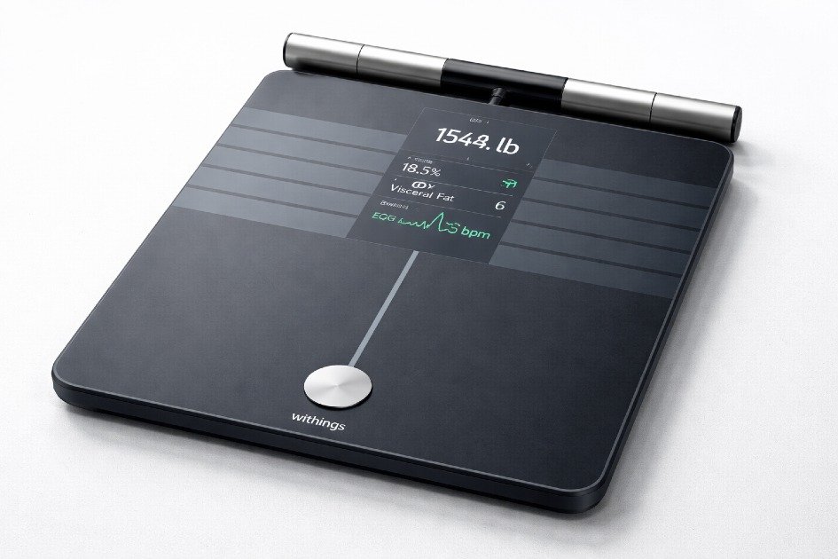 Withings Body Scan connected health monitoring scale