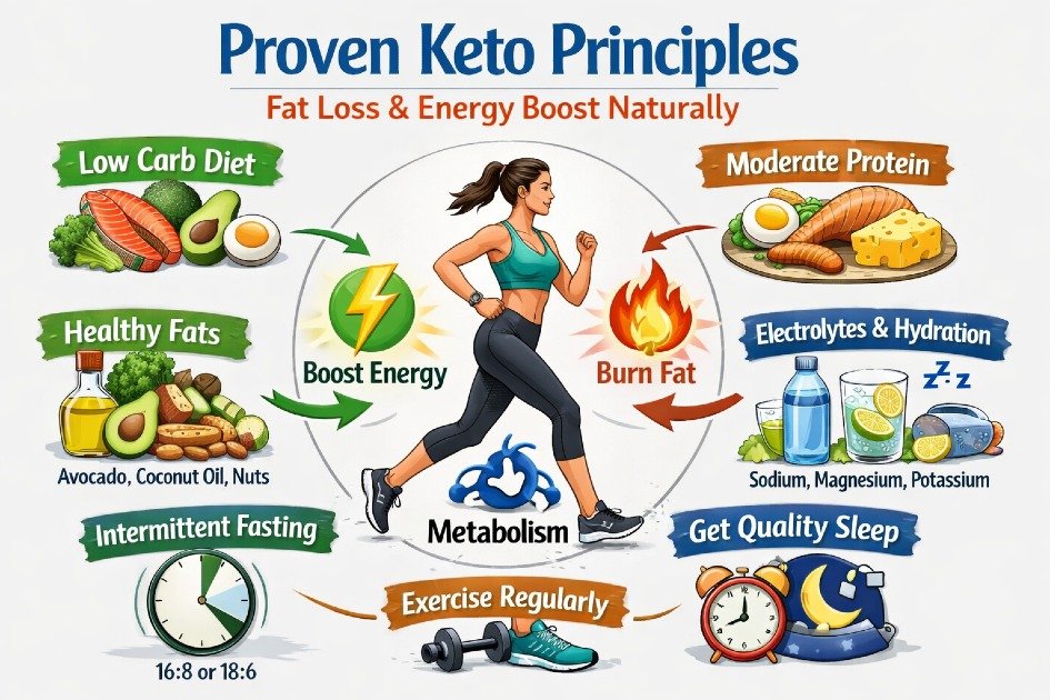 Effective keto fat loss strategies boosting energy and metabolism naturally
