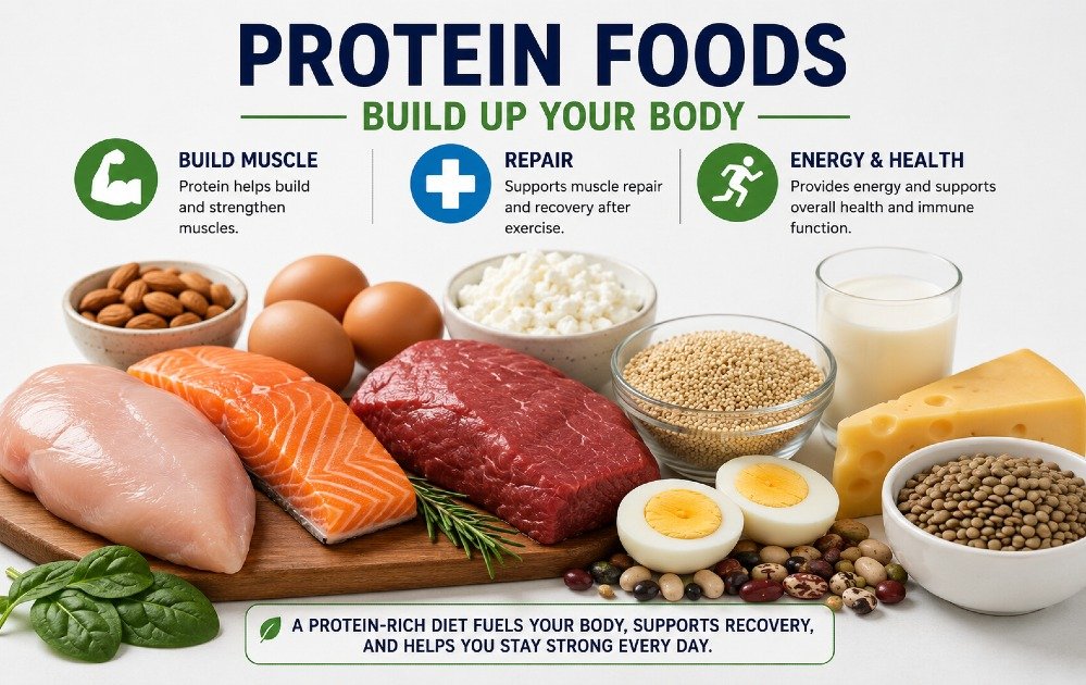 Daily protein needs explained for muscle repair, energy, and overall health.