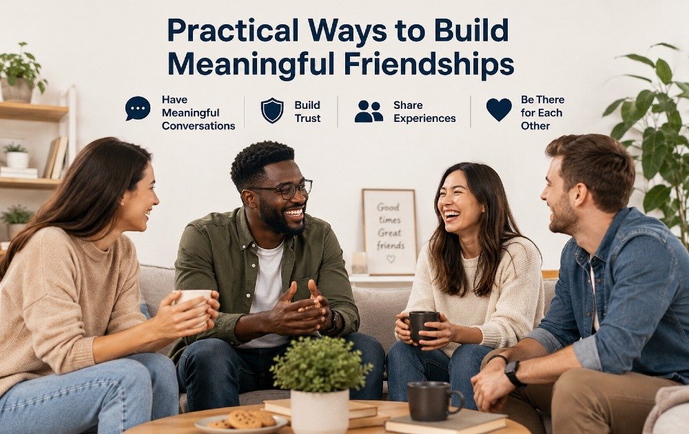 People building meaningful friendships through conversation, trust, and shared experiences