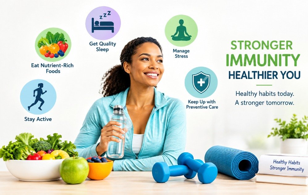 Healthy lifestyle habits that support immune health