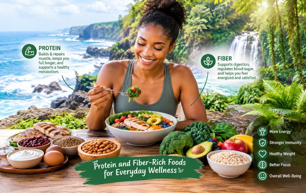 Protein and fiber-rich foods for everyday wellness