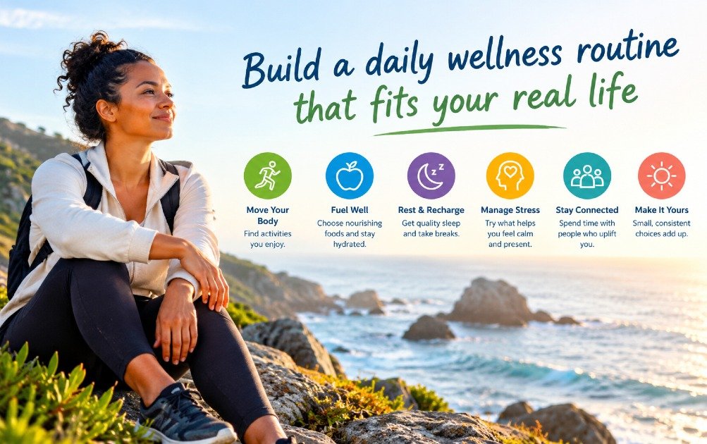 Build a daily wellness routine that fits your real life