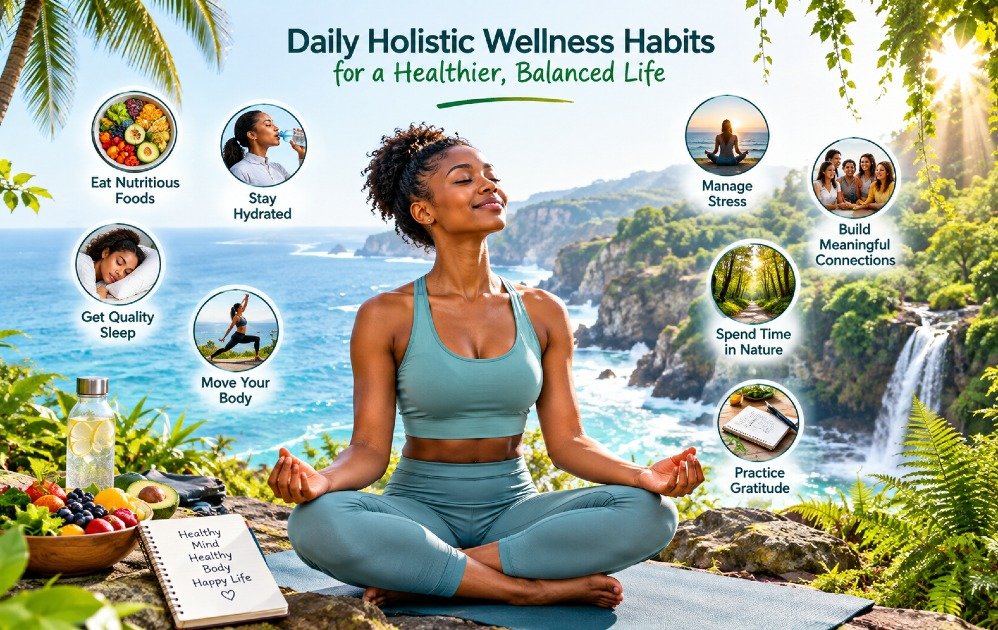 Daily holistic wellness habits for a healthier, balanced life