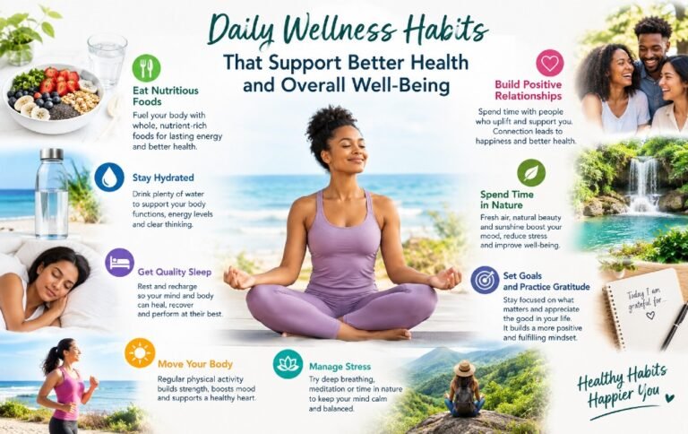 Daily wellness habits that support better health and overall well-being