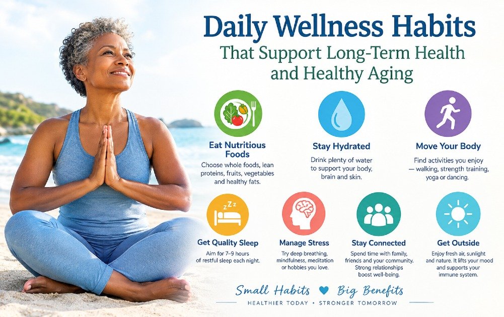 Daily wellness habits that support long-term health and healthy aging