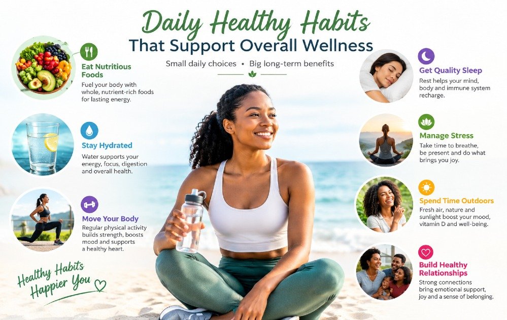 Daily healthy habits that support overall wellness