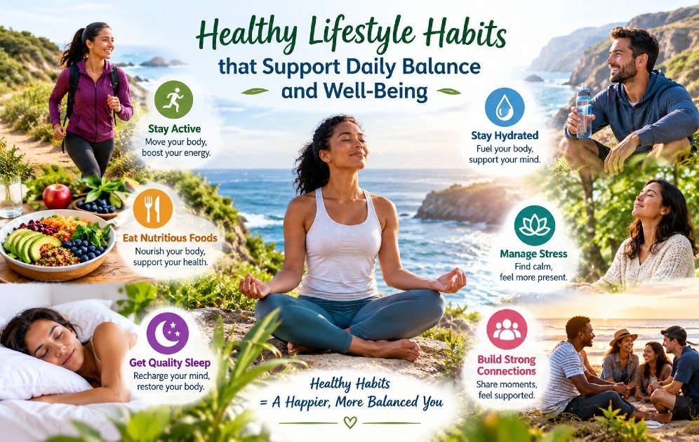 Healthy lifestyle habits that support daily balance and well-being