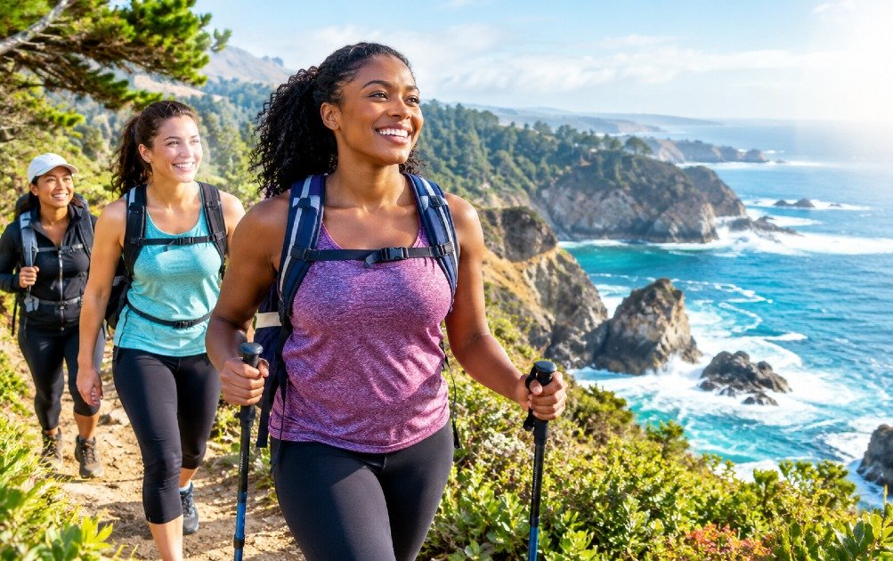 Woman enjoying an outdoor recreational activity for better physical and mental wellness.