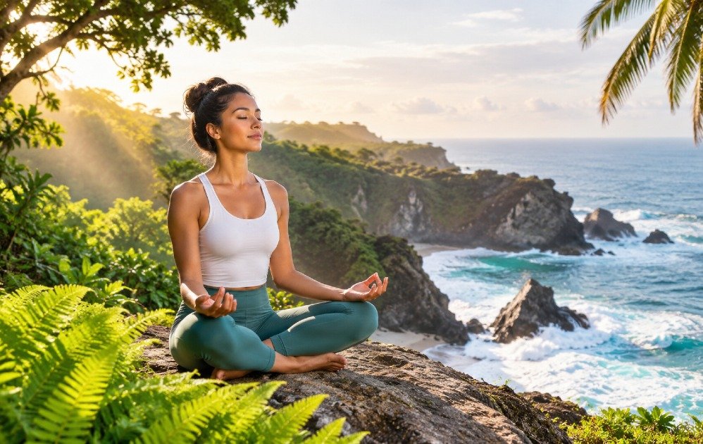 Meditation practice for mental clarity and inner calm