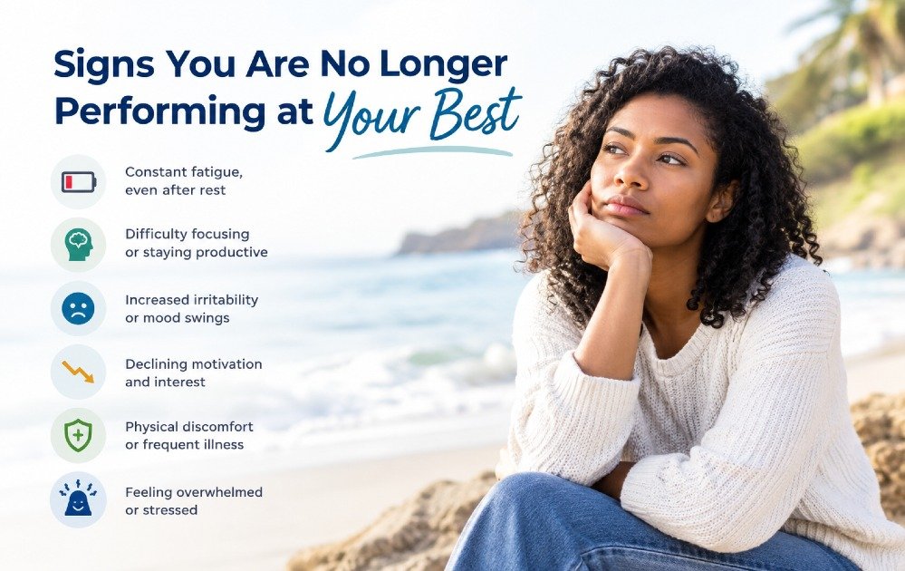 Signs you are no longer performing at your best