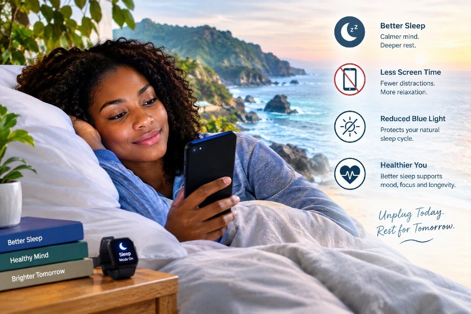Using technology to support better sleep and reduce nighttime screen disruption