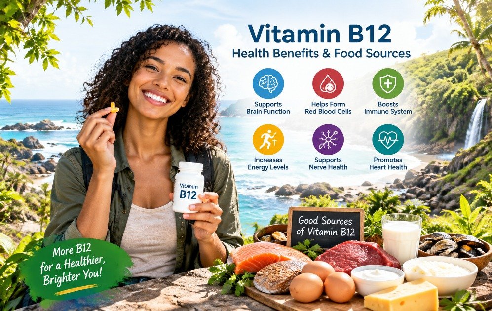 Vitamin B12 food sources that support nerve health and red blood cell production